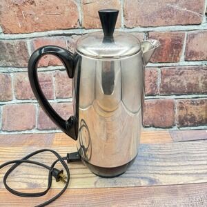 Vintage  Farberware Superfast Fully Automatic 12 Cup Coffee Pot Electric 142B